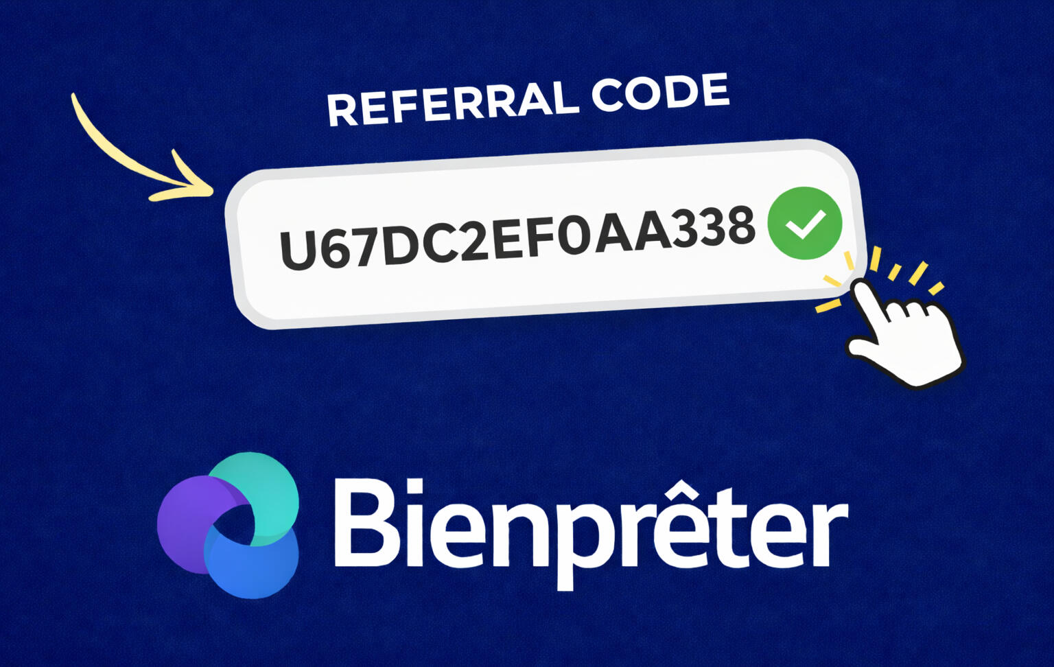Bienprêter Referral Code U67DC2EF0AA338 – Get €10 Signup Bonus | Real Estate Crowdfunding Bienprêter referral code U67DC2EF0AA338 to get a €10 + 1% signup bonus on a real estate crowdfunding investment platform